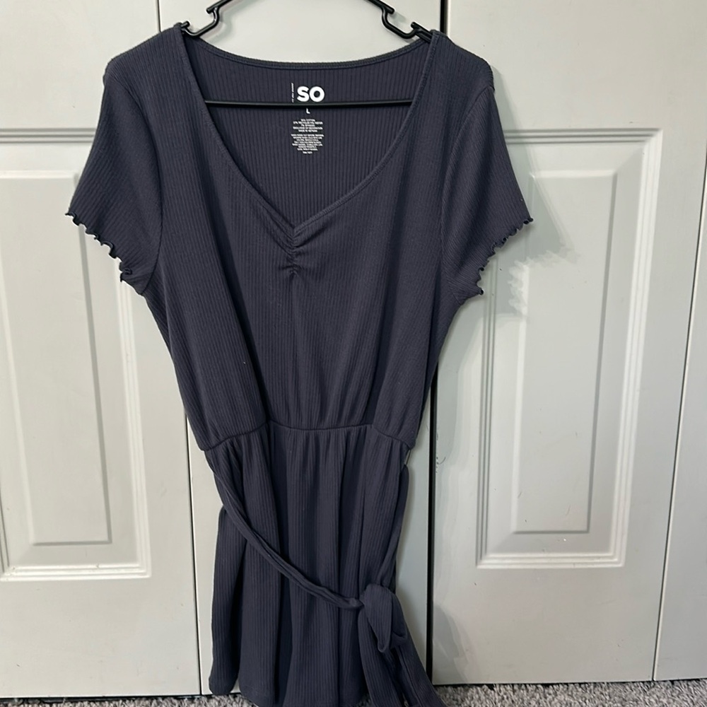 Navy romper
